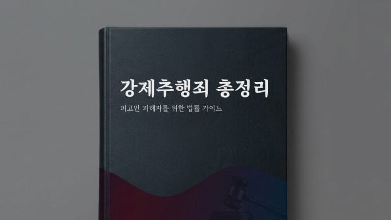 강제추행죄 관련 법률 백서 가이드북 이미지