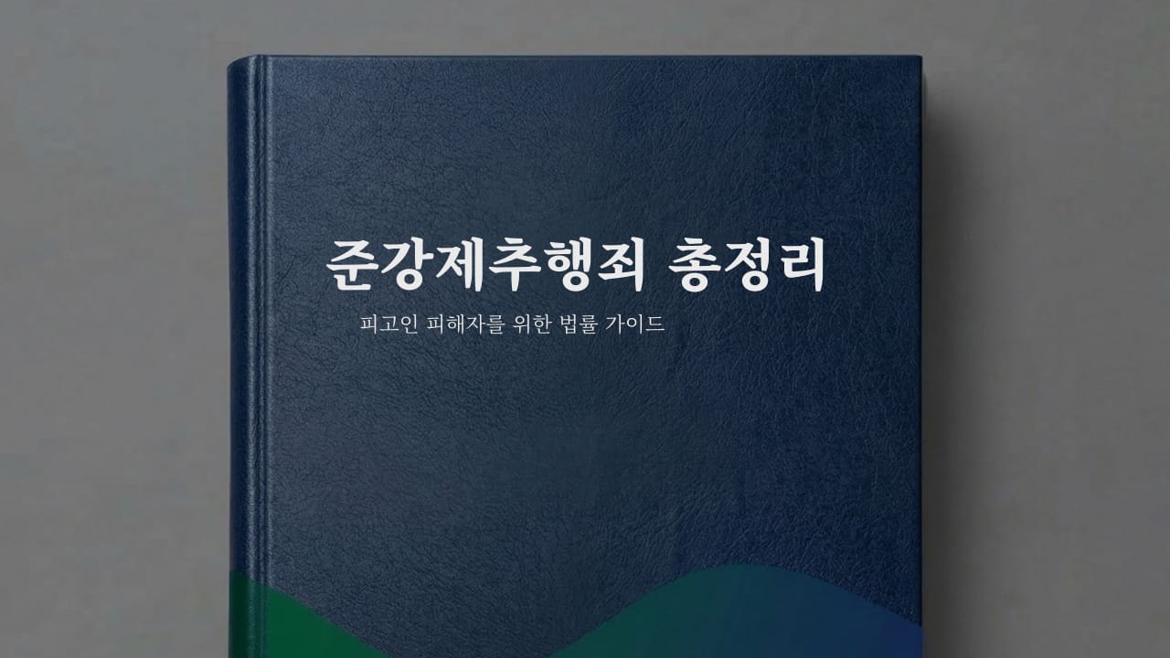 준강제추행죄 관련 법률 백서 가이드북 이미지