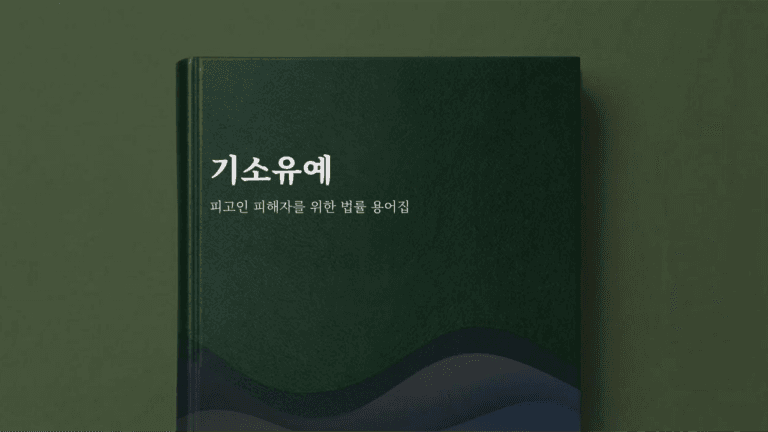 기소유예 용어집