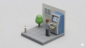 조건만남 보증금을 빌미로 한 보이스피싱 사기에서 인출책·전달책이 처벌되는 구조를 설명하는 썸네일